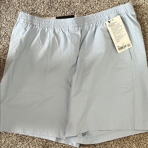 Lululemon Athletica Tan Elastic Waist Shorts